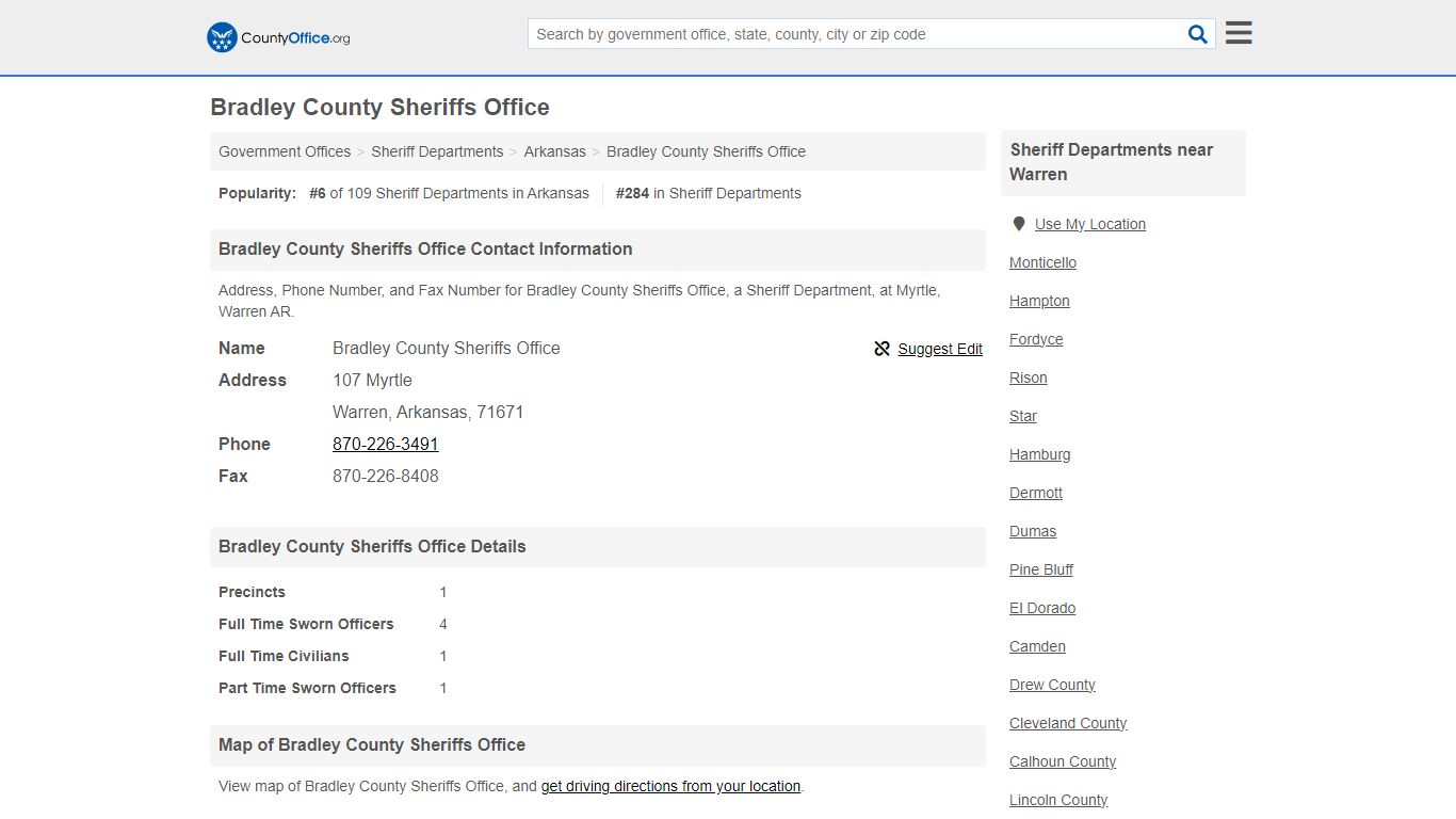 Bradley County Sheriffs Office